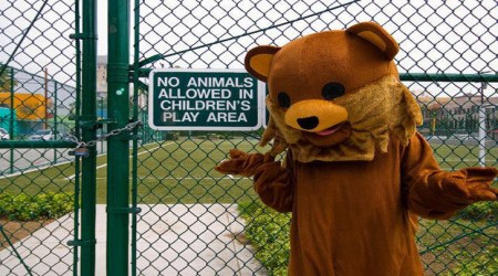 Pedobear children play area