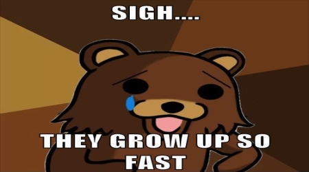 Pedobear grow up fast