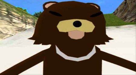 Pedobear video game character