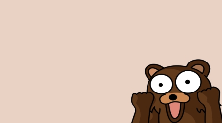 Pedobear happy face