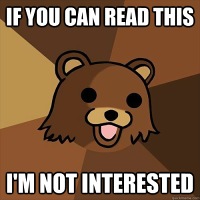 Pedobear reading