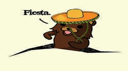 Pedobear Mexican fiesta