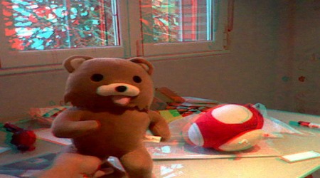 Pedobear in bedroom