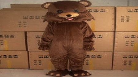 Pedobear in warehouse