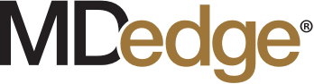 MDedge logo, the characters M and D in capital black letters, with the D set behind the word edge spelled out in gold lowercase letters.